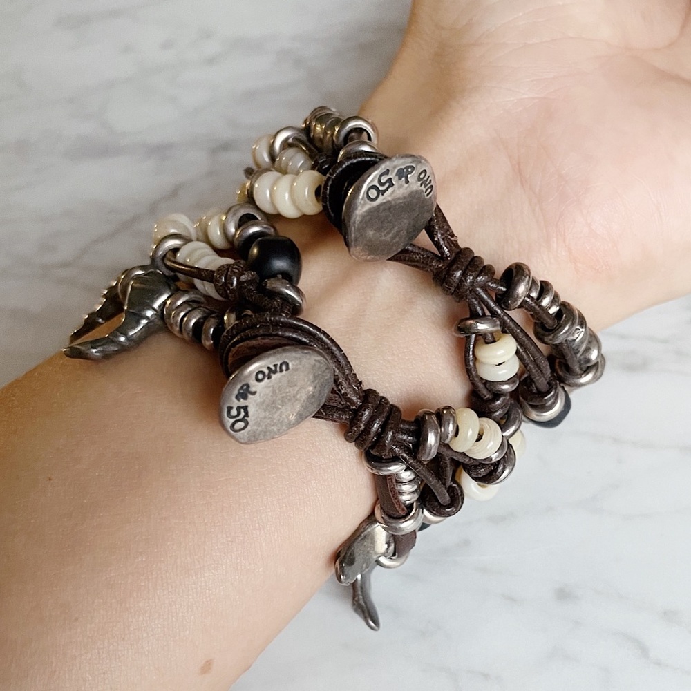 Uno De 50 Stack Bracelet - image 4